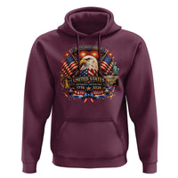 250 Years Of Freedom America Hoodie USA Independence 250th Anniversary 1776 2026 Patriotic Eagle Flag