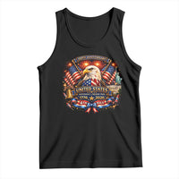 250 Years Of Freedom America Tank Top USA Independence 250th Anniversary 1776 2026 Patriotic Eagle Flag