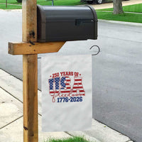 USA 250 Years Of Freedom Garden Flag USA Independence 250th Anniversary 1776 2026 Patriotic Flag