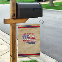 USA 250 Years Of Freedom Garden Flag USA Independence 250th Anniversary 1776 2026 Patriotic Flag