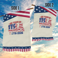USA 250 Years Of Freedom Garden Flag USA Independence 250th Anniversary 1776 2026 Patriotic Flag