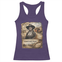 Black History Black Cowgirl Racerback Tank Top Western Rodeo African American Melanin Texas Women