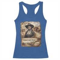 Black History Black Cowgirl Racerback Tank Top Western Rodeo African American Melanin Texas Women