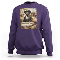 Black History Black Cowgirl Sweatshirt Western Rodeo African American Melanin Texas Women