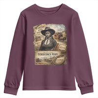Black History Black Cowgirl Youth Sweatshirt Western Rodeo African American Melanin Texas Women