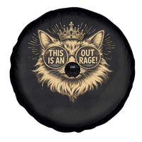 Funny Princess Cat Donut Spare Tire Cover This Is An Outrage Donut Gold Cat Lover Gifts