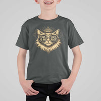 Funny Princess Cat Donut T Shirt For Kid This Is An Outrage Donut Gold Cat Lover Gifts