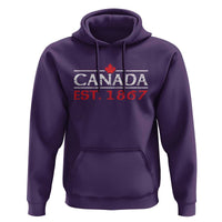 Canadian Maple Leaf Hoodie Canada Flag Vintage Retro Sport - Wonder Print Shop