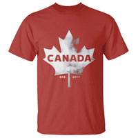 Canada Flag T Shirt Canadian Maple Leaf Vintage Retro Sport - Wonder Print Shop