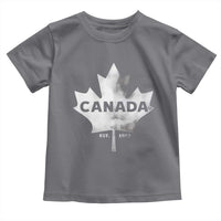 Canada Flag Toddler T Shirt Canadian Maple Leaf Vintage Retro Sport - Wonder Print Shop