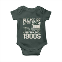 Please Be Patient I'm From the 1900s Baby Onesie Funny Western Meme Vintage 90s Country
