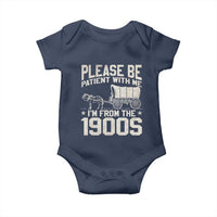 Please Be Patient I'm From the 1900s Baby Onesie Funny Western Meme Vintage 90s Country