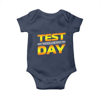 Funny Test Day Baby Onesie May The Skills Be With You Motivational Teacher