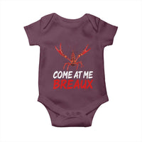 Funny Crawfish Baby Onesie Come At Me Breaux Cajun Seafood Festival