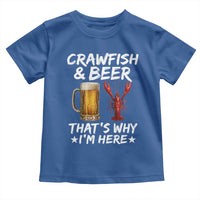 Crawfish Beer Lovers Toddler T Shirt Funny Crawfish Cajun Seafood Festival Daddy Crawfish