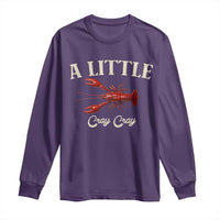 Crawfish Lovers Long Sleeve Shirt A Little Cray Crayfish Boils Cajun Seafood Festival