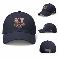Horse Racing KY Derby Day Vibes Baseball Cap This is My Derby Day Dress