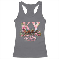 Horse Racing KY Derby Day Vibes Racerback Tank Top This is My Derby Day Dress