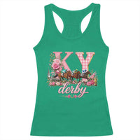 Horse Racing KY Derby Day Vibes Racerback Tank Top This is My Derby Day Dress