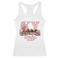 Horse Racing KY Derby Day Vibes Racerback Tank Top This is My Derby Day Dress