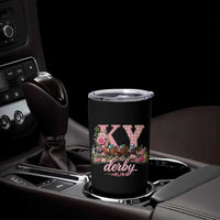 Horse Racing KY Derby Day Vibes Tumbler Cup This is My Derby Day Dress