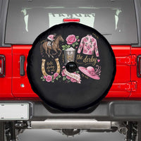 Horse Racing Derby Day Spare Tire Cover Doodles Funny Silks Jockey