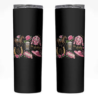 Horse Racing Derby Day Skinny Tumbler Doodles Funny Silks Jockey