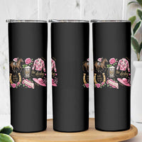 Horse Racing Derby Day Skinny Tumbler Doodles Funny Silks Jockey
