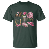 Horse Racing Derby Day T Shirt Doodles Funny Silks Jockey
