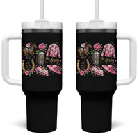 Horse Racing Derby Day Tumbler With Handle Doodles Funny Silks Jockey