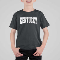 Kentucky T Shirt For Kid Retro Varsity Kentucky Lover KY State