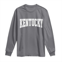 Kentucky Long Sleeve Shirt Retro Varsity Kentucky Lover KY State