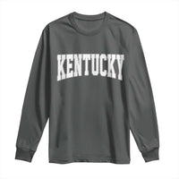 Kentucky Long Sleeve Shirt Retro Varsity Kentucky Lover KY State