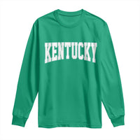 Kentucky Long Sleeve Shirt Retro Varsity Kentucky Lover KY State