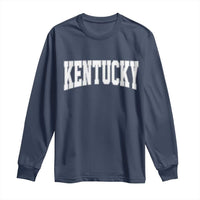 Kentucky Long Sleeve Shirt Retro Varsity Kentucky Lover KY State
