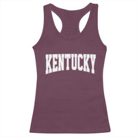 Kentucky Racerback Tank Top Retro Varsity Kentucky Lover KY State