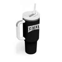 Kentucky Tumbler With Handle Retro Varsity Kentucky Lover KY State