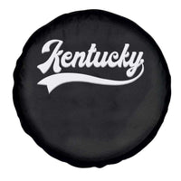Vintage Kentucky Spare Tire Cover Varsity Script Retro Sports Jersey Style