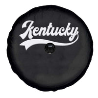 Vintage Kentucky Spare Tire Cover Varsity Script Retro Sports Jersey Style