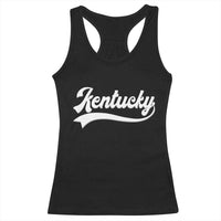 Vintage Kentucky Racerback Tank Top Varsity Script Retro Sports Jersey Style