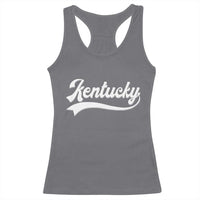 Vintage Kentucky Racerback Tank Top Varsity Script Retro Sports Jersey Style