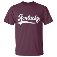 Vintage Kentucky T Shirt Varsity Script Retro Sports Jersey Style