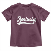 Vintage Kentucky Toddler T Shirt Varsity Script Retro Sports Jersey Style
