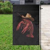 Cowboy Crawfish Garden Flag Yeeclaw Western Country Seafood Lobster Cajun Lovers
