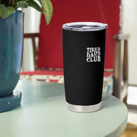 Tired Dads Club Tumbler Cup Fathers Day Funny Dad Life