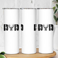 Hunting Dad Skinny Tumbler Fathers Day Gun Lovers Hunter Dad