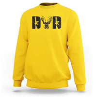 Hunting Dad Sweatshirt Fathers Day Gun Lovers Hunter Dad