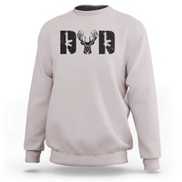 Hunting Dad Sweatshirt Fathers Day Gun Lovers Hunter Dad