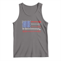 USA Flag Guitar Player Tank Top 4th of July Musician Guitarist - Wonder Print Shop