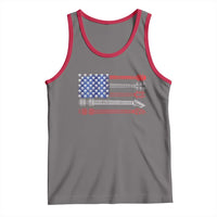 USA Flag Guitar Player Tank Top 4th of July Musician Guitarist - Wonder Print Shop